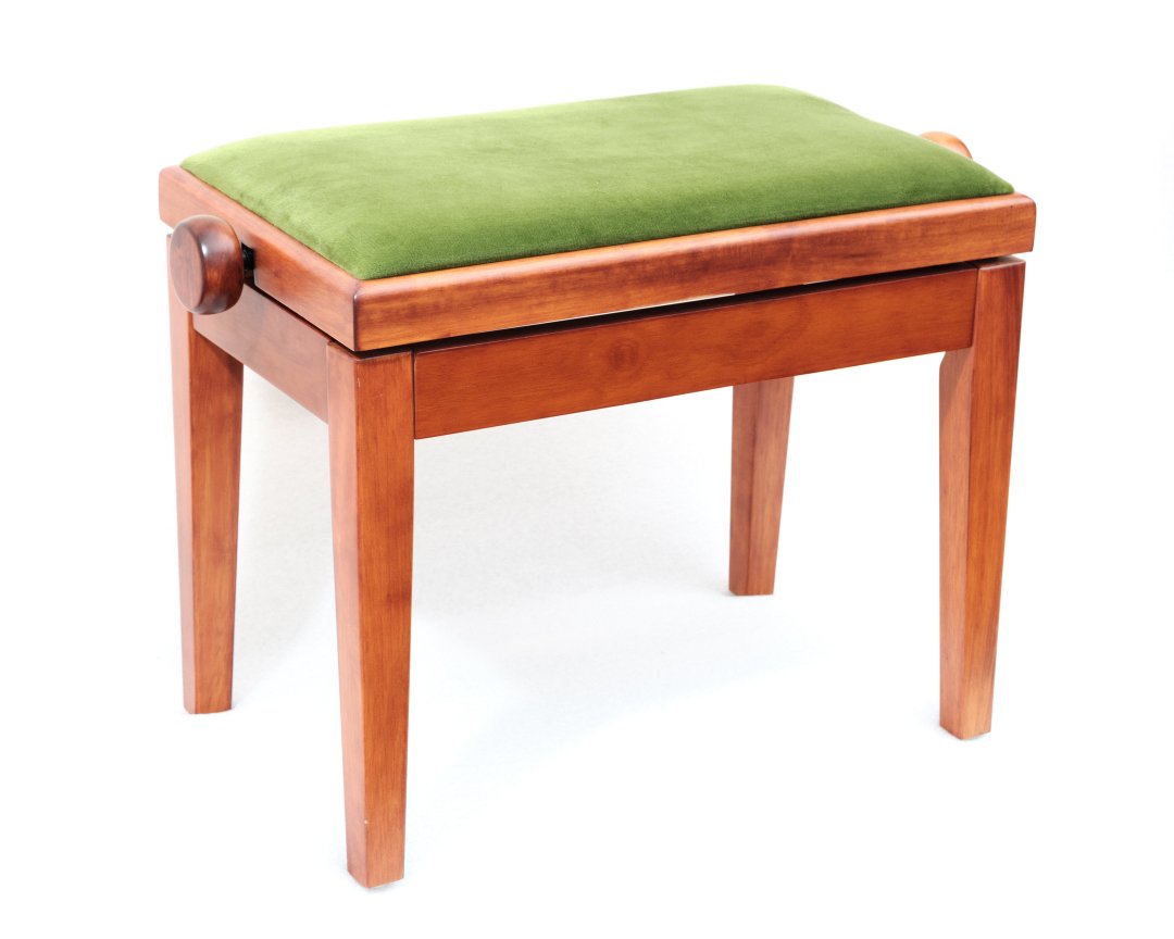 XD116 Cherry Satin Green Velvet